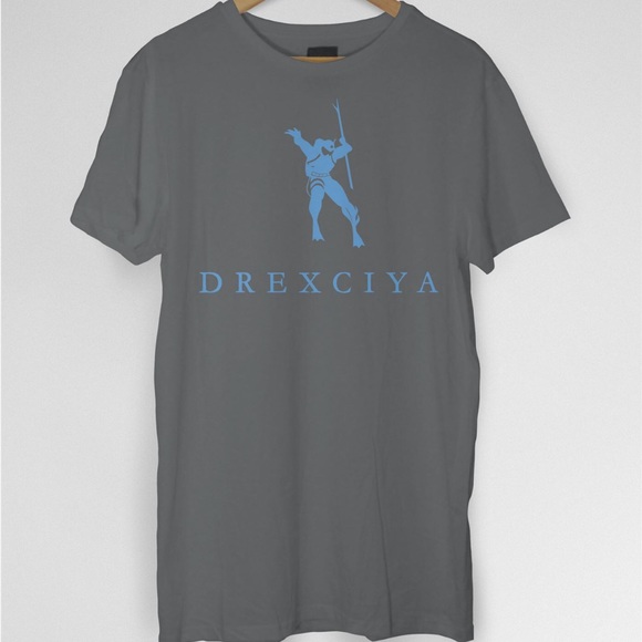 Drexciya Charcoal Gray T Shirt - Electro Detroit Techno EDM House Music Size L - Picture 4 of 6